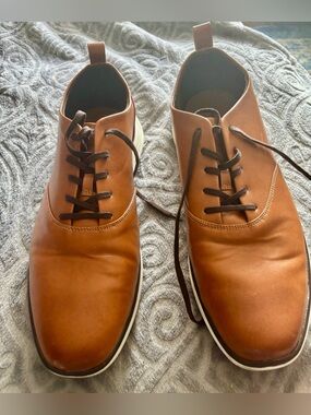 Men's Brown Leather Derby Shoes — Casual to Smart-Casual